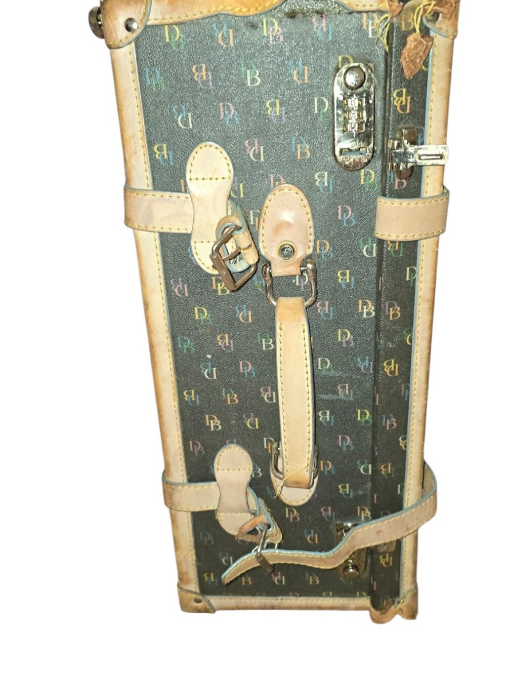 Dooney & Bourke hard-sided rolling steamer trunk - Picture 3 of 11